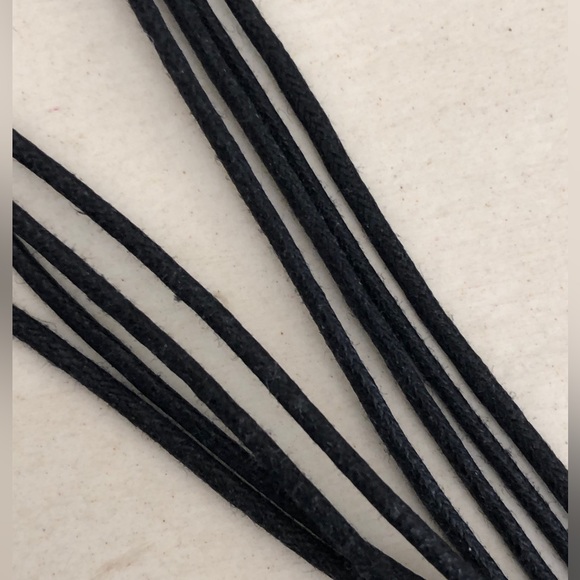 Brighton heritage hearts black multicord and silver tone necklace - Picture 9 of 12